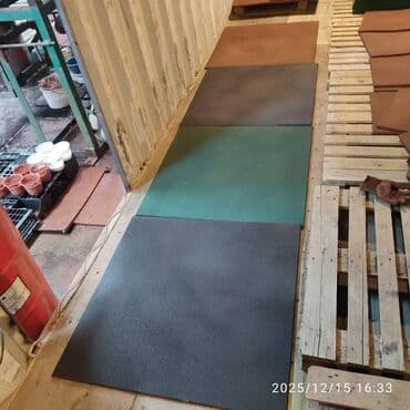 ковры для пола: Резиновая плитка — напольное покрытие, произведенное на основе — 5