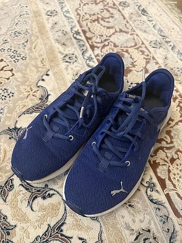 nike react: Мужские кроссовки, 38, Puma, Б/у, цвет - Синий, Самовывоз — 4
