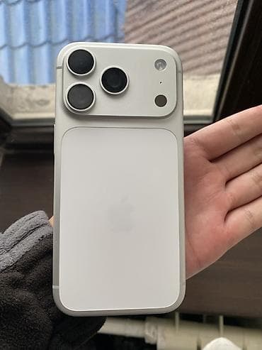17 pro: IPhone 17 Pro, Б/у, 256 ГБ, Серебристый, Коробка, 100 % — 4