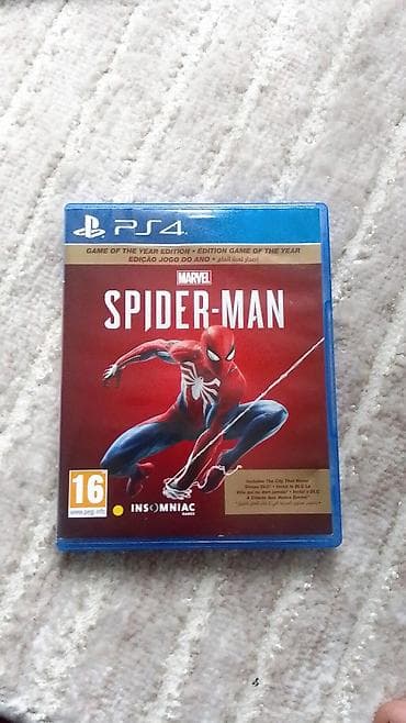 Marvel’s Spider-Man – PS4, игра с русской озвучкой. диск для (пс4) и at lalafo.kg Marvel’s Spider-Man – PS4, игра с русской озвучкой. диск для (пс4) и