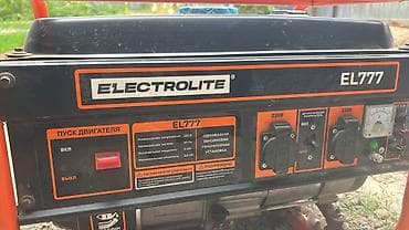 e5 2666: Бензогенератор ELECTROLITE EL777 Характеристики: - Однофазная — 4