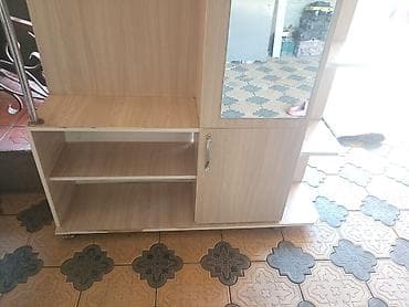 Шкафы: Шкаф-прихожая, Б/у, С зеркалом, ЛДСП — 2