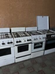 кухонный газ плита: Газ, Механикалык, Полго орнотулма, Колдонулган, Толук төлөө — 11