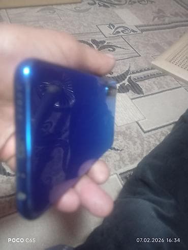 Redmi, Redmi Note 8, Б/у, 32 ГБ, цвет - Синий, 2 SIM