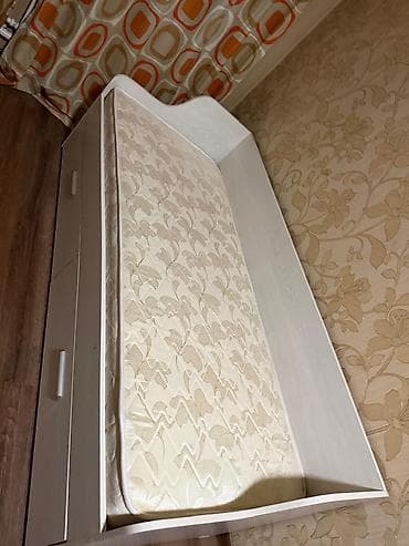 bunk bed: Односпальная кровать, С матрасом, длина - 195 см — 2