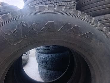 Шины 245 / 70 / R 19.5, Всесезонная, Б/у, Пара, Грузовики/Автобусы, Россия, Kama — 2