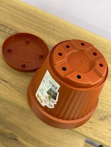 казаны оптом: Горшок для цветов с поддоном «Рим» ddStyle🇷🇺 1.4л - 135 сом 2.3л - — 4