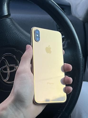 IPhone Xs, Б/у, 64 ГБ, Золотой, Защитное стекло, Чехол, Кабель, 99 % at lalafo.kg IPhone Xs, Б/у, 64 ГБ, Золотой, Защитное стекло, Чехол, Кабель, 99 %