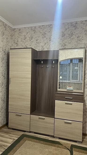 прихожая с зеркалом: Прихожая модульная с зеркалом и множеством систем хранения. Состав и — 1
