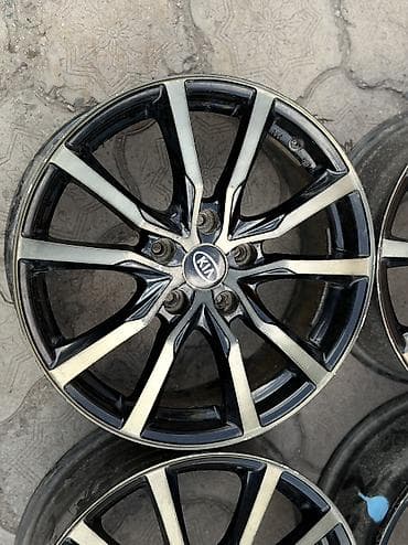 17: Литые Диски R 17 Kia, Комплект, отверстий - 5, Б/у — 7