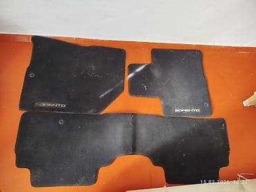 набор ключи бу: Ворсовые Накидка на панель Kia, цвет - Черный — 1