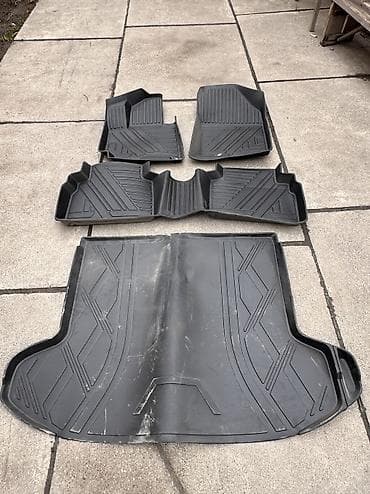 Тюнинг: Өзүнүкү Резина Төшөмөлдөр Салон үчүн Kia, түсү - Кара, Жаңы — 4