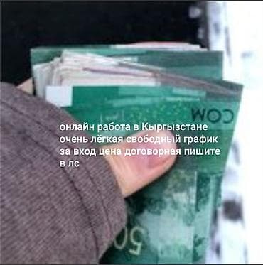 Онлайн‑работа (Кыргыстан) - Формат: удалённо, свободный график - at lalafo.kg Онлайн‑работа (Кыргыстан) - Формат: удалённо, свободный график -