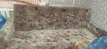 диваны раскладные: Прямой диван, Б/у — 2