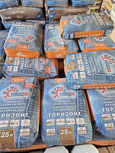 весь мешок: Универсальный наливной пол «Горизонт», 25 кг. - Тип — 2