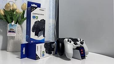 Зарядная док-станция DOBE для геймпадов PlayStation 4 (DualShock 4) -