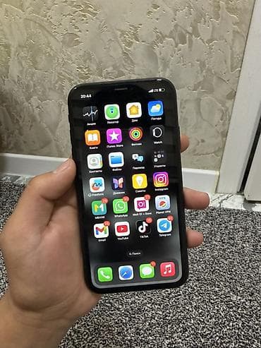 ipone xr: IPhone Xr, Б/у, 64 ГБ, Черный, Чехол, 77 % — 9