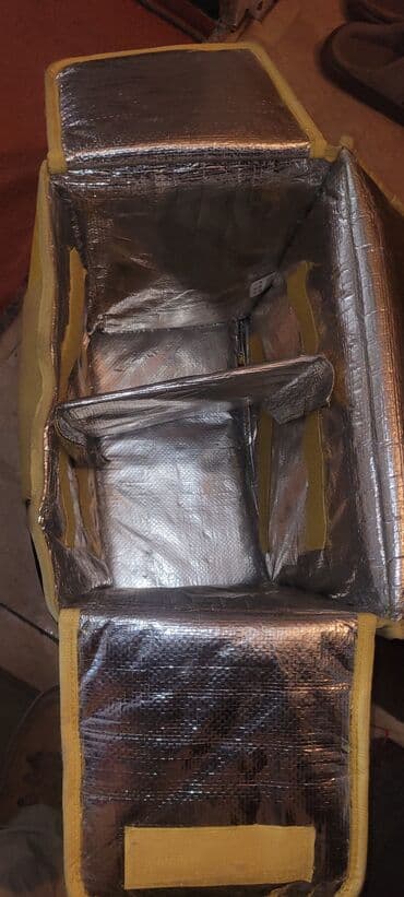 Мужская обувь: Термосумка Яндекс еда и Доставка Посылок. Водостойкий, не промыкает — 2