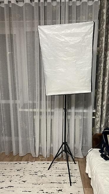 soft box: Студийный софтбокс на стойке - Размер рассеивателя: прямоугольный — 1