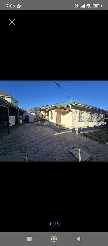 Кыймылсыз мүлк: 🔥🔥🔥Продаётся дом 💸= 265.000$ Район : Чон Арык Характеристика — 5