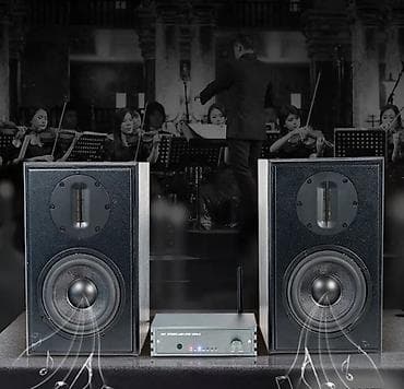 акустические системы 4.2 колонка банка: Домашняя стереосистема Samtronic Sound System + усилитель — мощная — 4