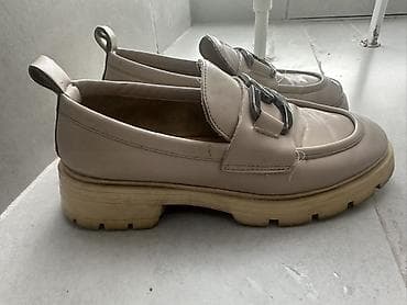 Лоферы женские, бежевого цвета - Сезонность: межсезонье/осень‑весна — 2