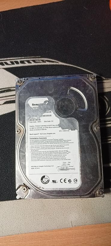 ide sata: Накопитель для ПК, Б/у, Seagate, HDD, 512 ГБ, 3.5", Для ПК — 1