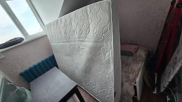 Ортопедический матрас, Б/у, Полуторный, Жесткие матрасы, Самовывоз