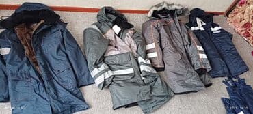 Эркектер кийими: Кышкы куртка плащ. спецовка куртка шымы менен. баасы келишим баада — 6