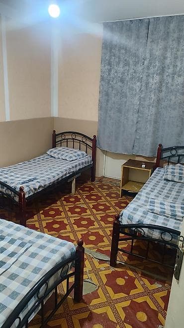 Күндүк ижара: Хостел/общежитие с размещением в многоместных и семейных номерах. - — 2