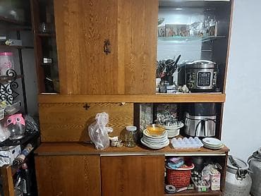 кухонная мебель: Кухонный шкаф, Напольный, Без мойки, Дерево — 3