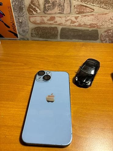 apple 9: IPhone 14, Голубой, 85 % — 7