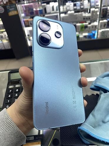 pro max 13: Redmi, Redmi Note 14, 128 ГБ, цвет - Синий — 1