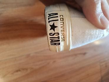 converse all star: Кеды Converse All Star, низкие, белые состояние идеальное,носили — 4