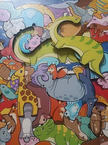 foo foo: Пазл-головоломка для детей Animal Paradise (3+) - Яркий пазл с — 2