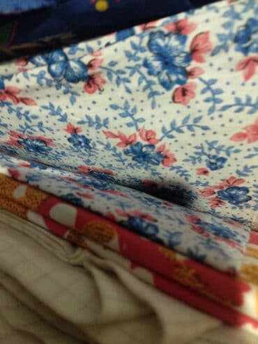 вышивка вишивка вышывка вишывка вышивалка вышивальная вышывалная вышивалный вышивальный вышывалка вышивальный вышивалный вышивальная: Отрезы тканей СССР хб шелк сатин вафельный рулон, на пеленки фланель — 1