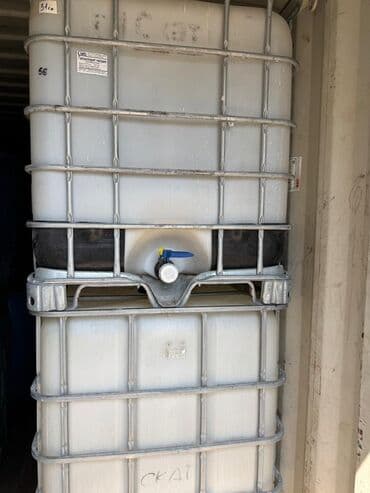 домик контейнер: Продаю Еврокуб (IBC-контейнер) для жидкостей - Объем: 1000 л Цена — 1