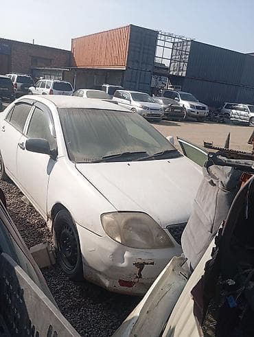 Решетки радиатора: Toyota Corolla (E120), седан, правый руль, белый цвет, на разбор.обьем — 3