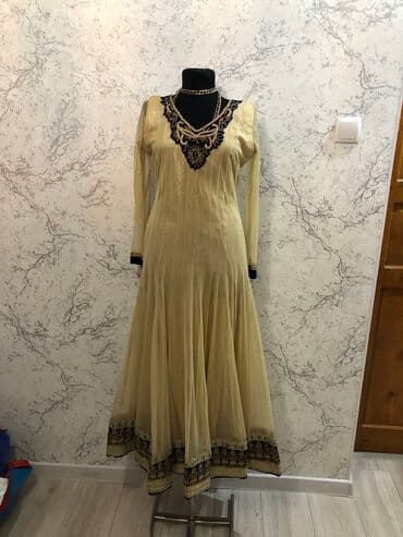 прокат карнавальных костюмов в бишкеке бишкек: Вечернее платье, Длинная модель, С рукавами, Стразы, XS, S, M — 3