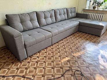 царга: Угловой диван, C подушками — 1