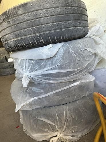 Шины 225 / 55 / R 17, Лето, Б/у, Комплект, Легковые, Корея, Kumho