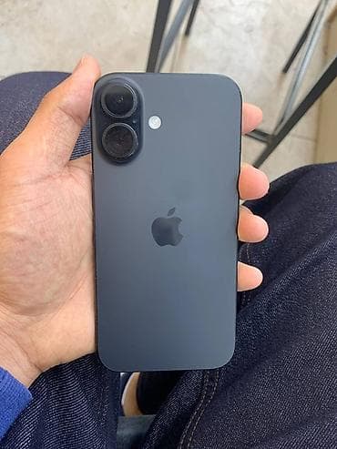 айфон телефон 11: IPhone 16, 128 ГБ, черный АКБ 98 - Экран: OLED, с вырезом под — 3