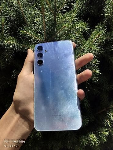 самый дешёвый монитор: Samsung Galaxy A34 5G, Б/у, 128 ГБ, цвет - Серебристый, 2 SIM — 1
