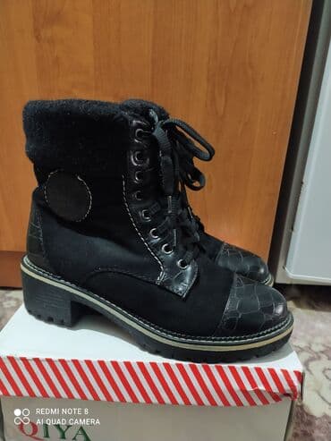 обувь для охоты: Продам очень классные сапоги натур кожа и искусственная замша, зима — 1
