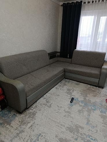 Комплект мягкой мебели, Б/у, Самовывоз, цвет - Серый