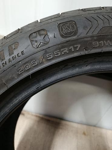 борт газел: Шины 205 / 55 / R 17, Лето, Б/у, 1 шт, Легковые, Германия, GoodYear — 3