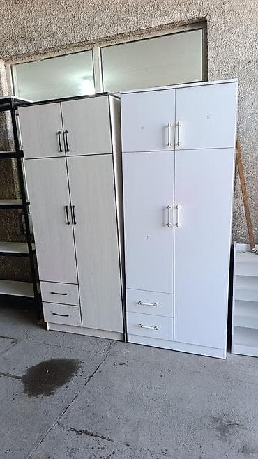 Шкафтар: Шифоньерлер, кийидер үчүн шкафтар, Түз, ЛДСП — 1