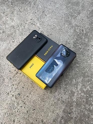 samsung 50: Poco X3 Pro, Б/у, 256 ГБ, цвет - Черный, 2 SIM — 2