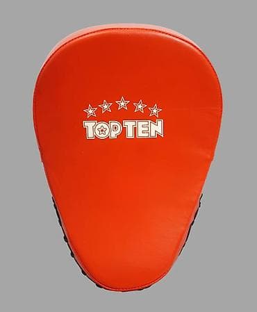 Кол каптар: Лапа для бокса/кикбоксинга TOP TEN - Тип: одиночная тренерская лапа — 1