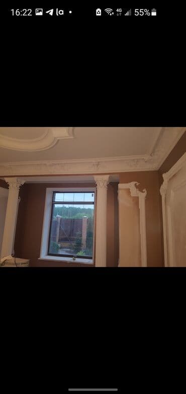 Покраска стен, Покраска потолков, Покраска окон, На масляной основе, На водной основе, Больше 6 лет опыта